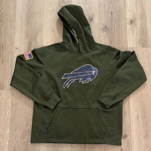 NFL Green Hoodie with Team Logo